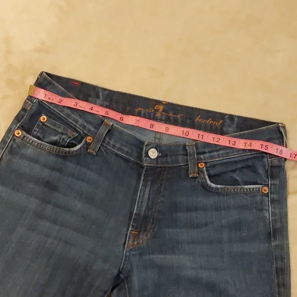 7 Of All Mankind Bootcut Womens Size 31 - Picture 6 of 14